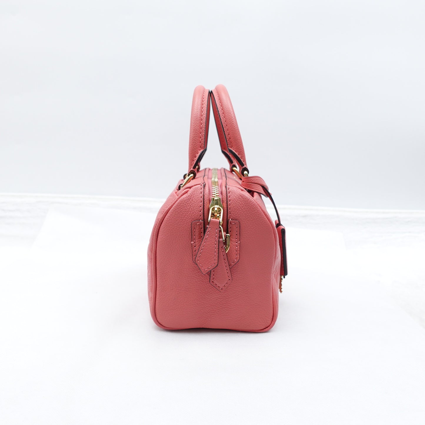 Pre-Owned Louis Vuitton Speedy 20 Pink Calfskin Shoulder Bag