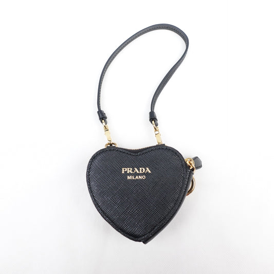 Pre-owned Prada Black Calfskin Wallet