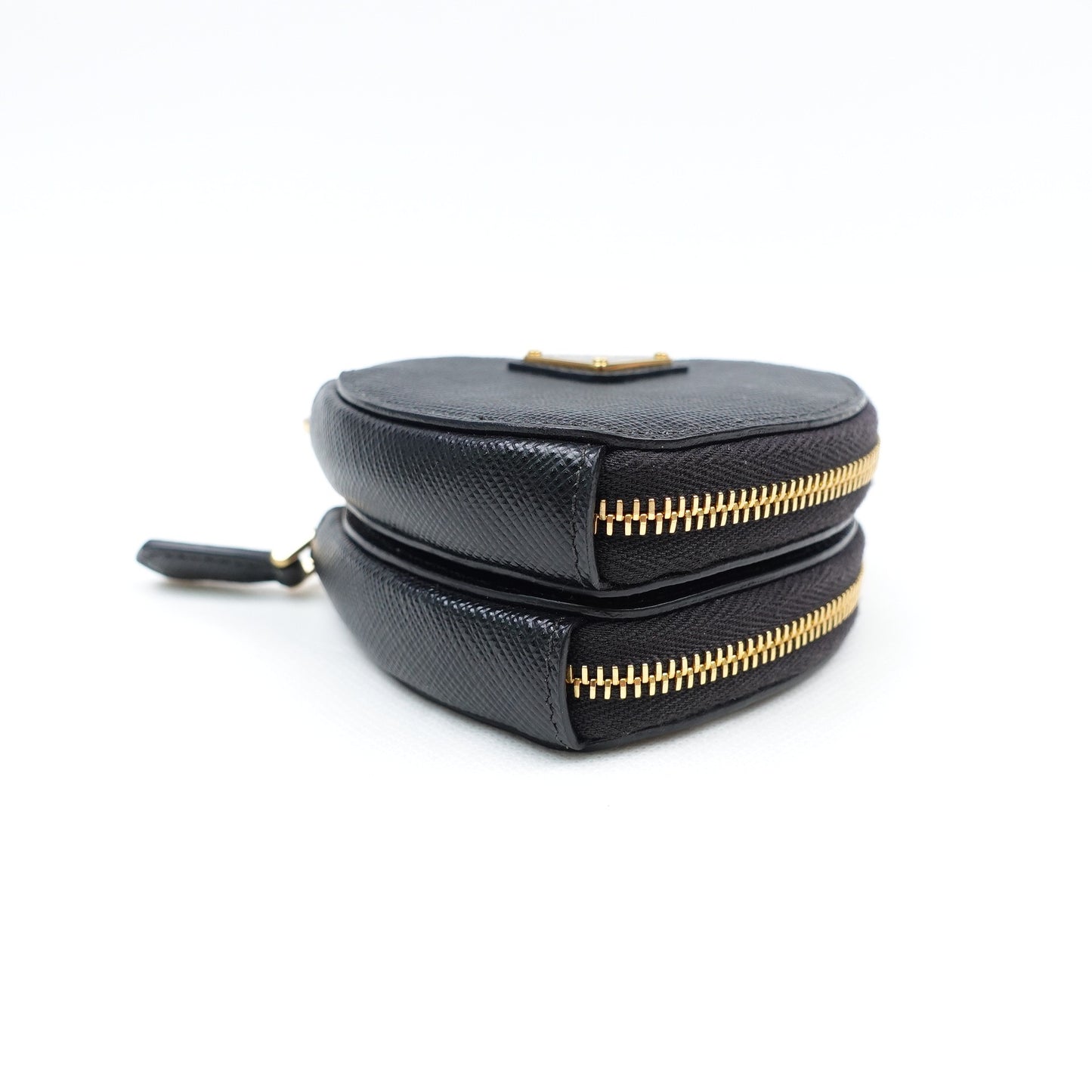 Pre-owned Prada Black Calfskin Wallet