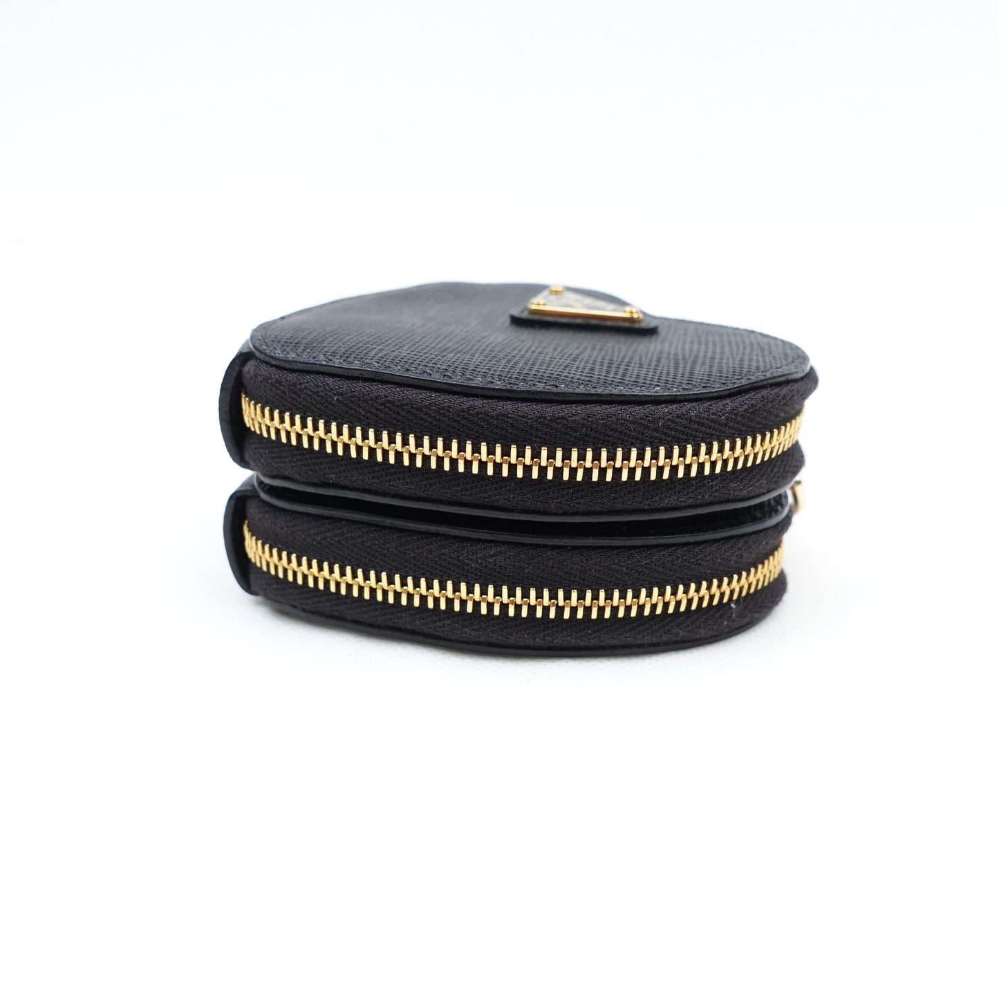 Pre-owned Prada Black Calfskin Wallet