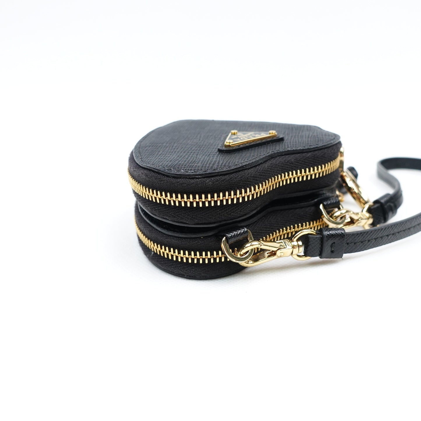 Pre-owned Prada Black Calfskin Wallet
