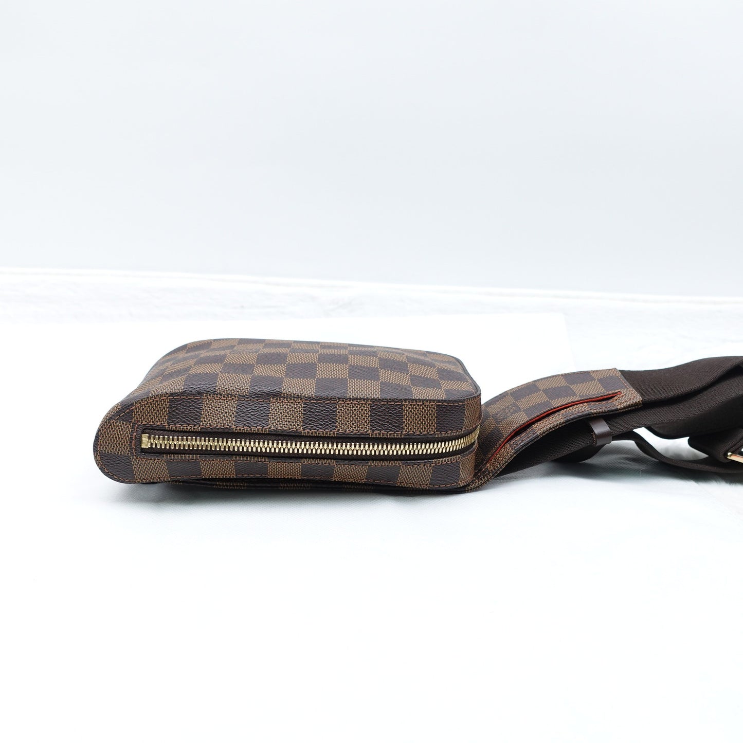 Pre-owned Louis Vuitton Damier Jeronimos Coated Canvas Bumbag