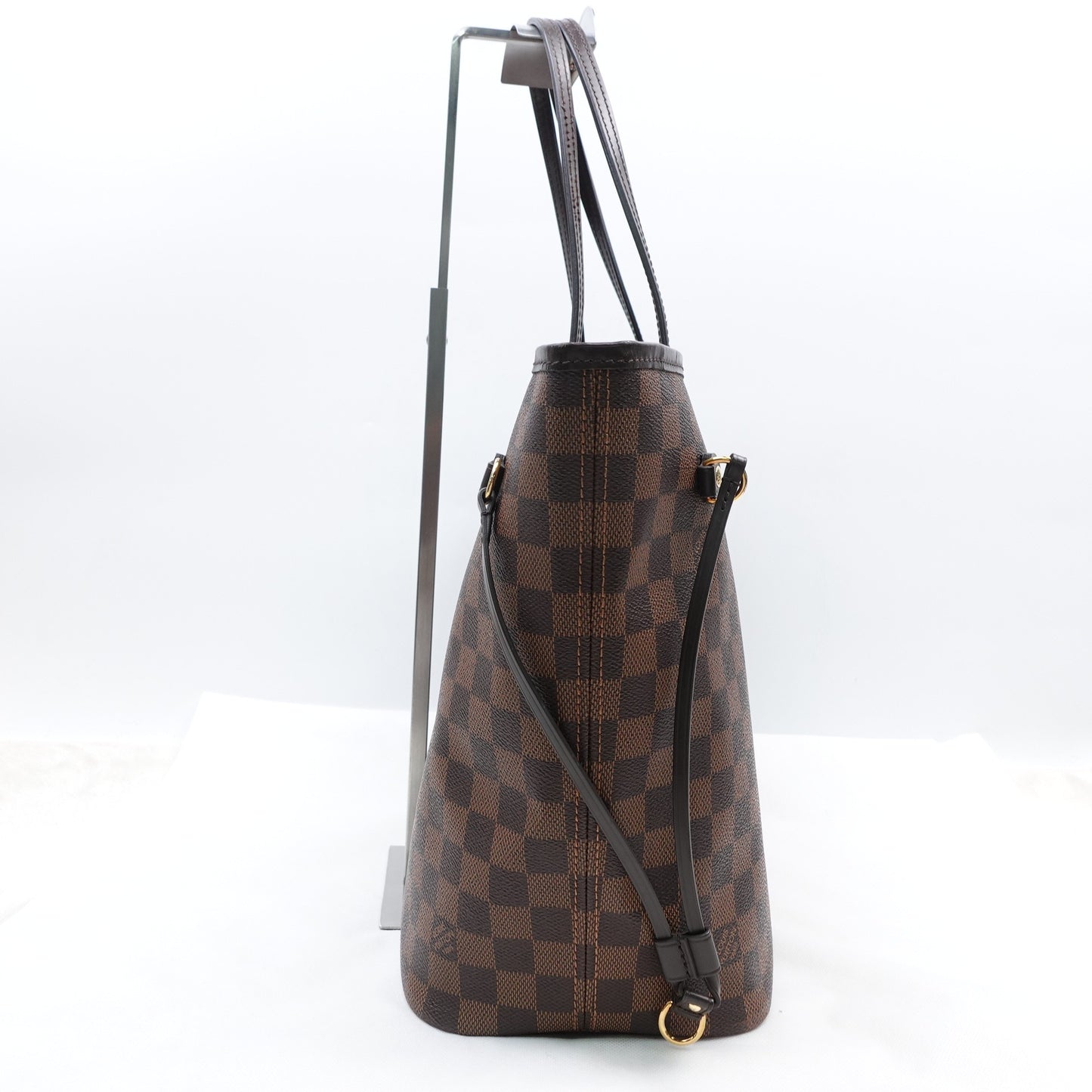 Pre-owned Louis Vuitton Neverfull Damier Ebene Coated Canvas Tote Bag T10299879