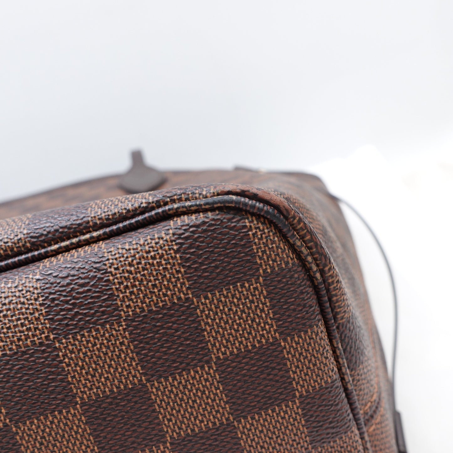 Pre-owned Louis Vuitton Neverfull Damier Ebene Coated Canvas Tote Bag T10299879