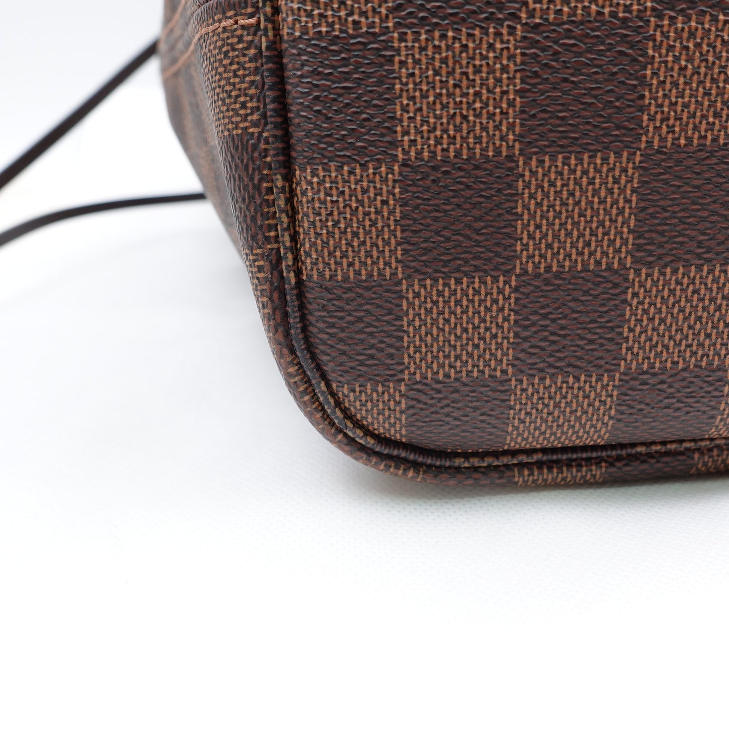 Pre-owned Louis Vuitton Neverfull Damier Ebene Coated Canvas Tote Bag T10299879