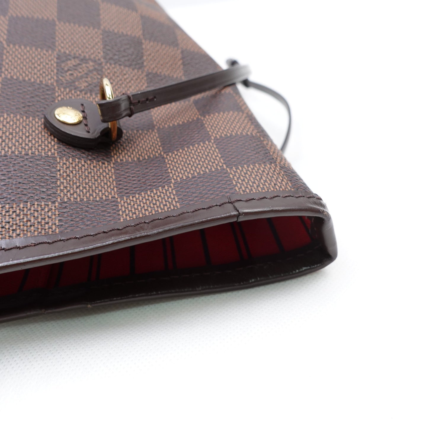 Pre-owned Louis Vuitton Neverfull Damier Ebene Coated Canvas Tote Bag T10299879