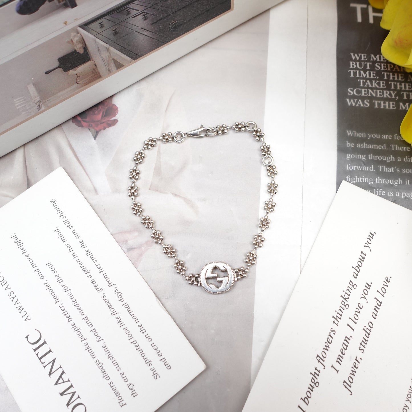 [Deal] Pre-owned Gucci Silver Metal Bracelet