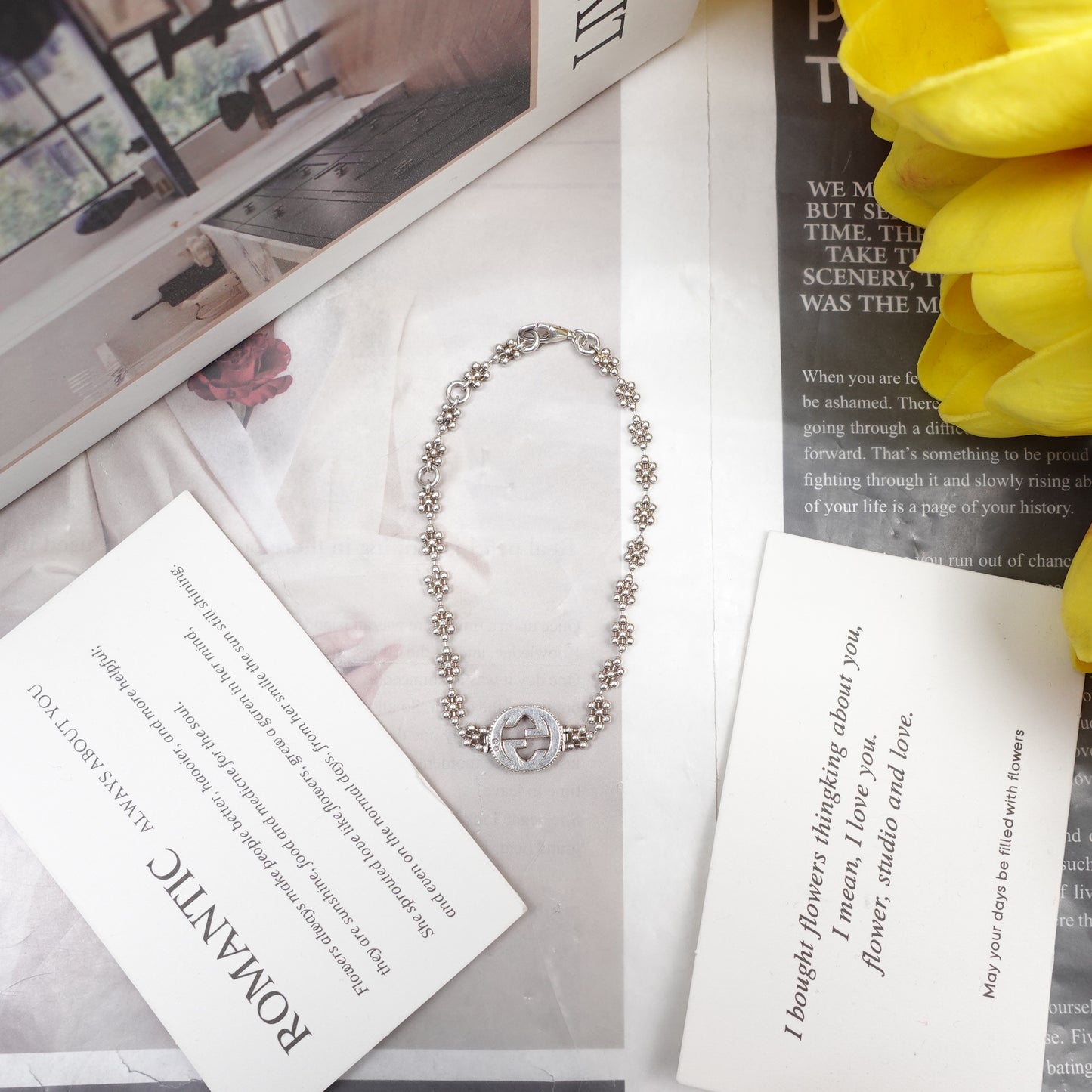 [Deal] Pre-owned Gucci Silver Metal Bracelet