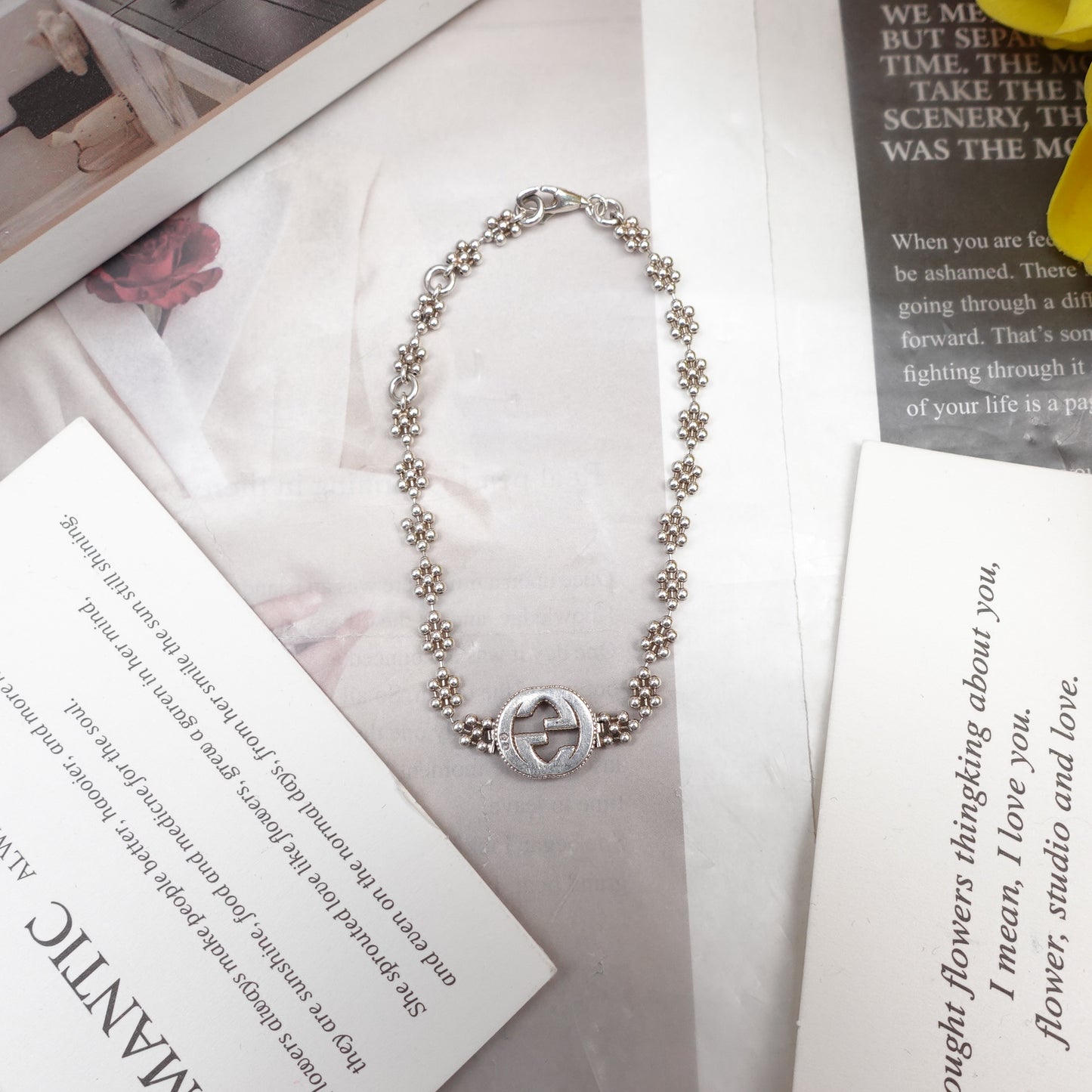 [Deal] Pre-owned Gucci Silver Metal Bracelet