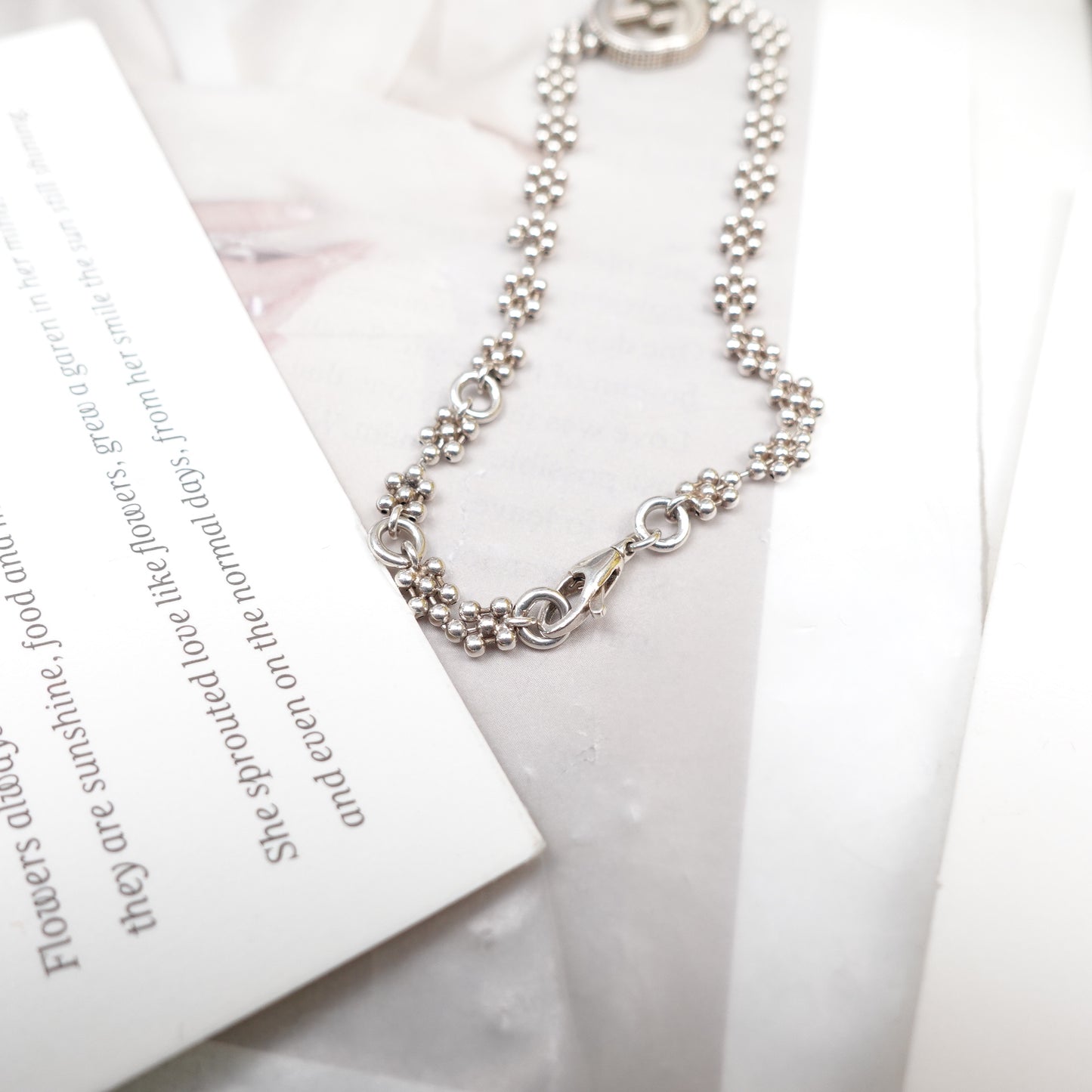 [Deal] Pre-owned Gucci Silver Metal Bracelet