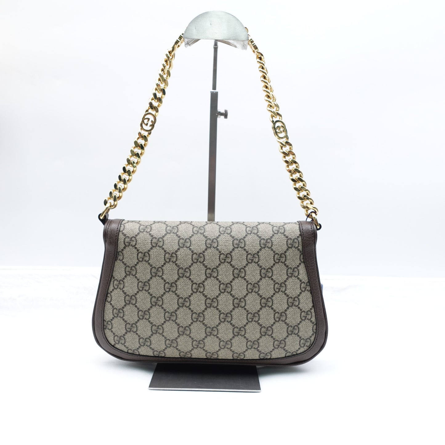 Pre-owned Gucci Blondie Medim GG Coated Canvas Shoulder Bag