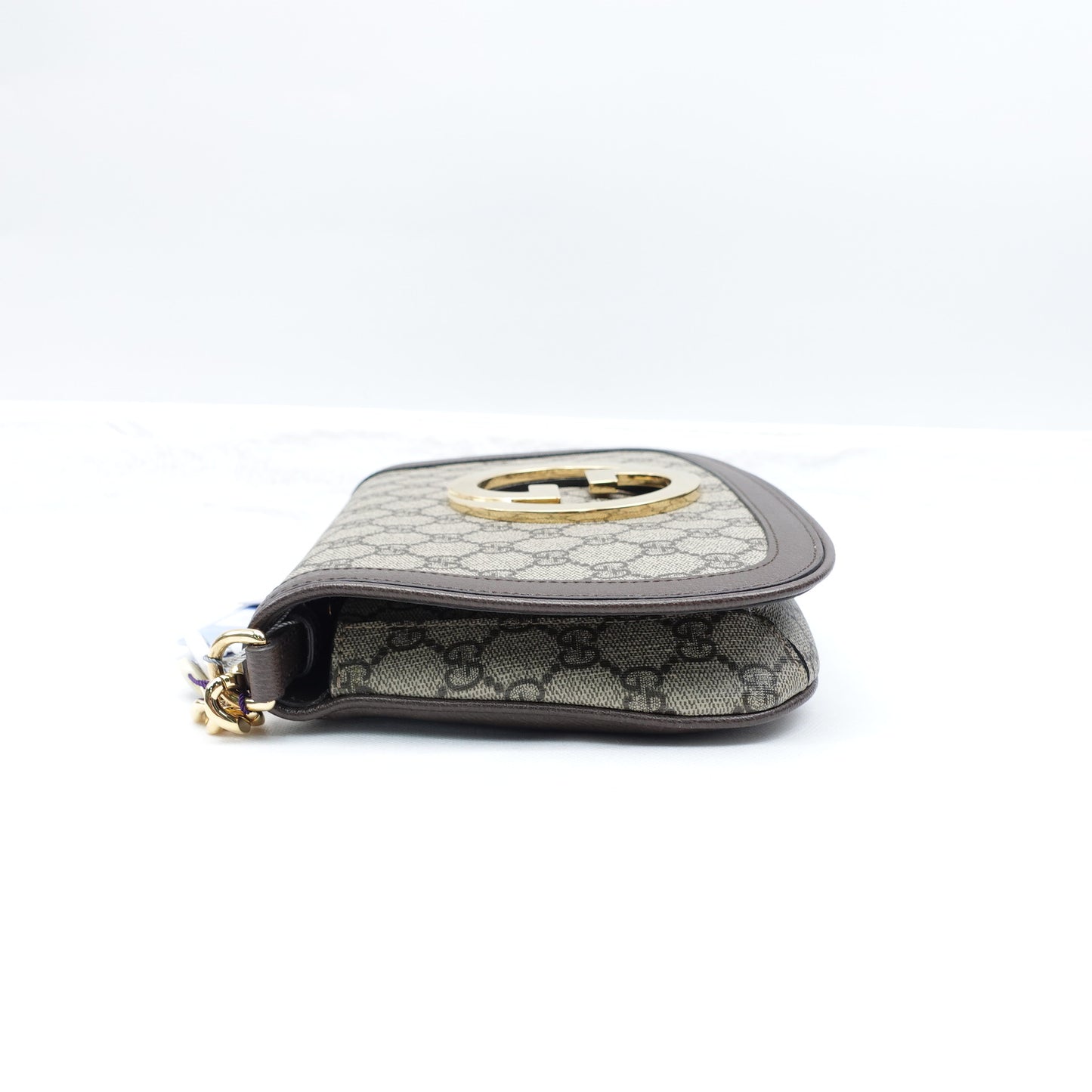 Pre-owned Gucci Blondie Medim GG Coated Canvas Shoulder Bag
