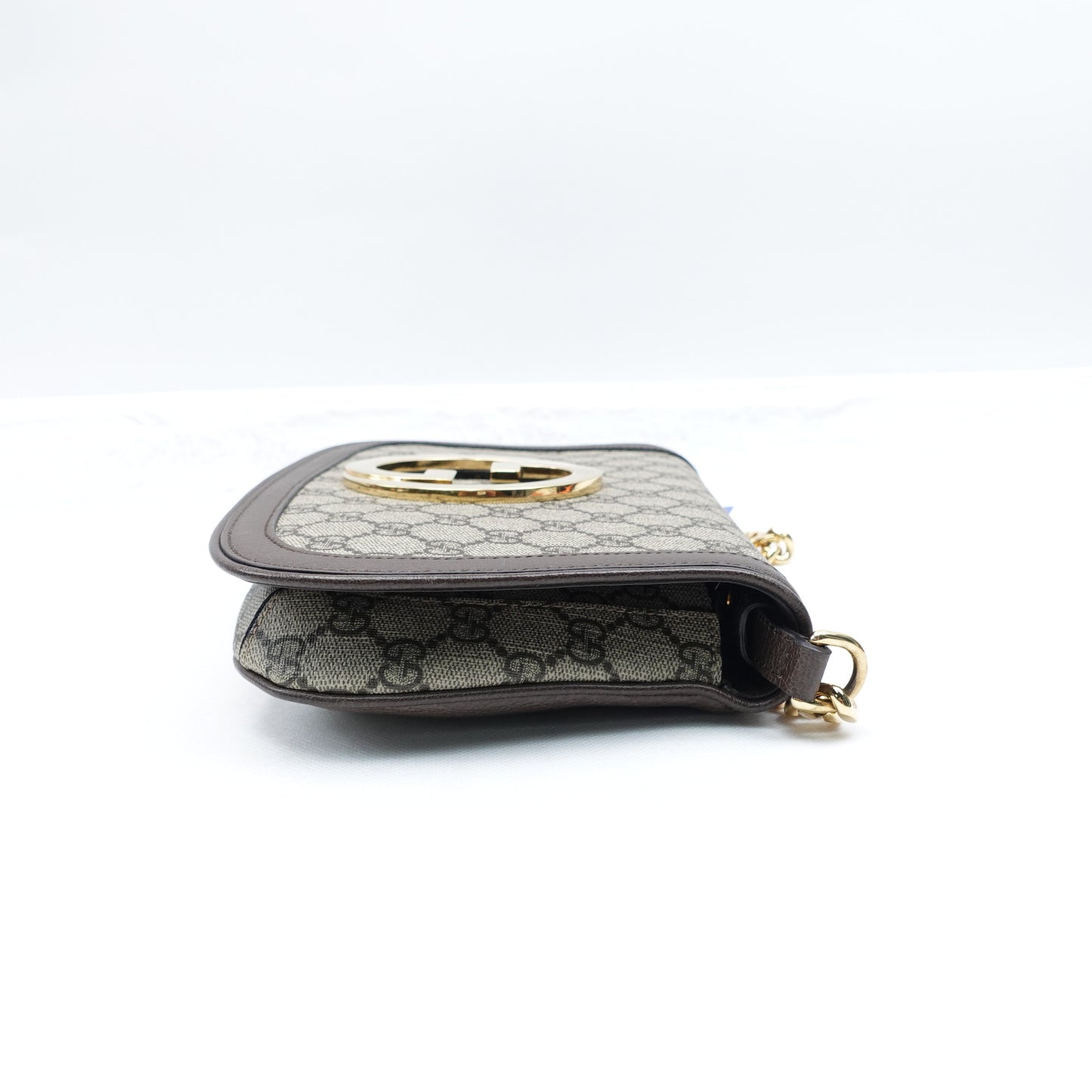 Pre-owned Gucci Blondie Medim GG Coated Canvas Shoulder Bag