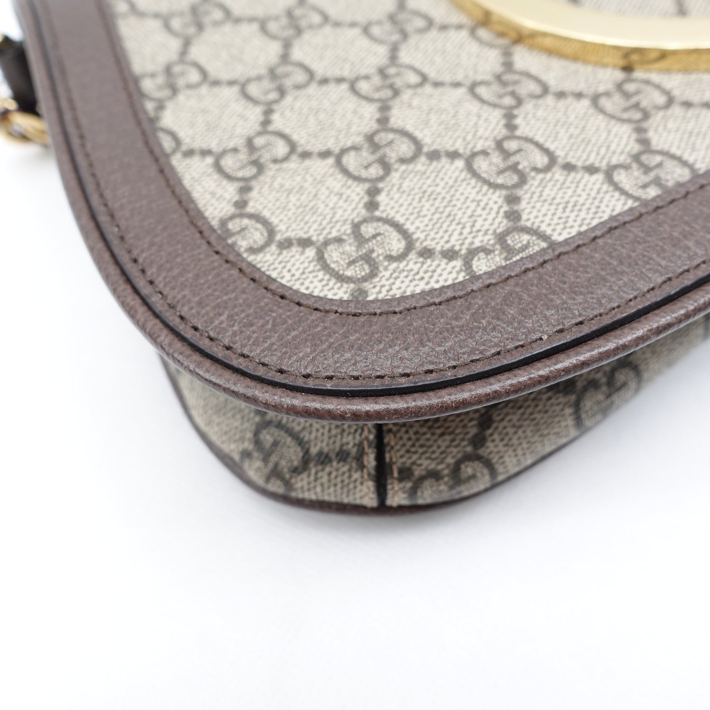 Pre-owned Gucci Blondie Medim GG Coated Canvas Shoulder Bag