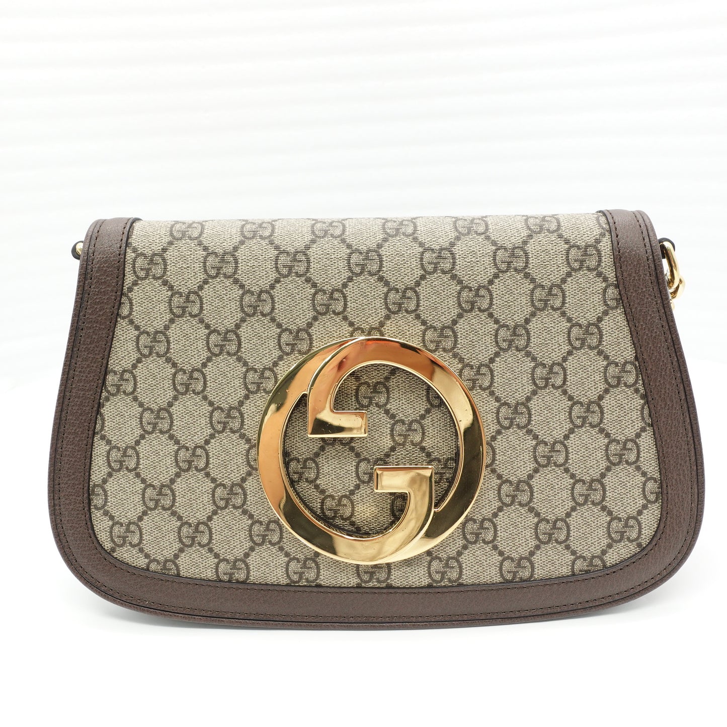 Pre-owned Gucci Blondie Medim GG Coated Canvas Shoulder Bag