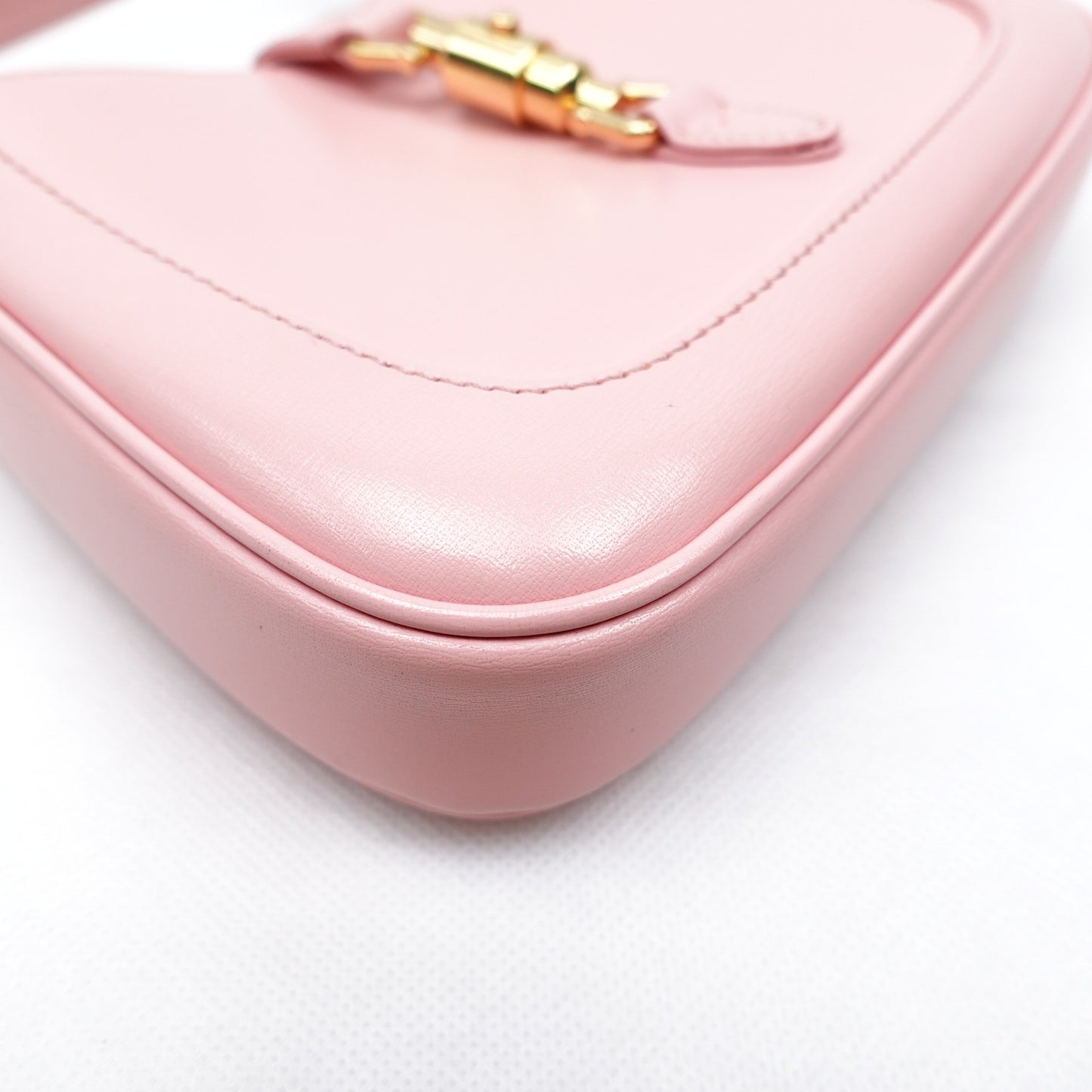 Pre-owned Gucci Jackie 1961 Pink Calfskin Hobo T10301250