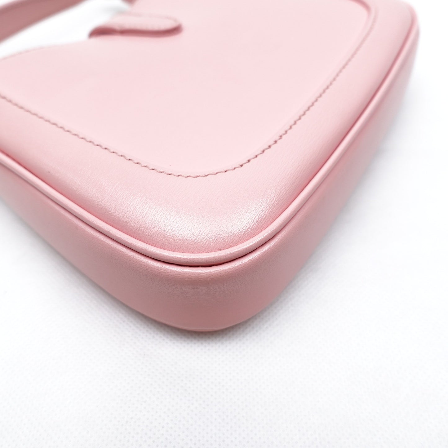 Pre-owned Gucci Jackie 1961 Pink Calfskin Hobo T10301250