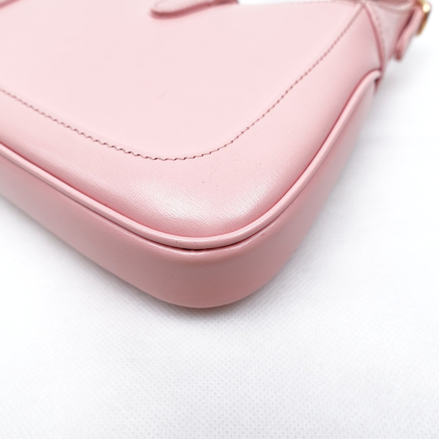 Pre-owned Gucci Jackie 1961 Pink Calfskin Hobo T10301250