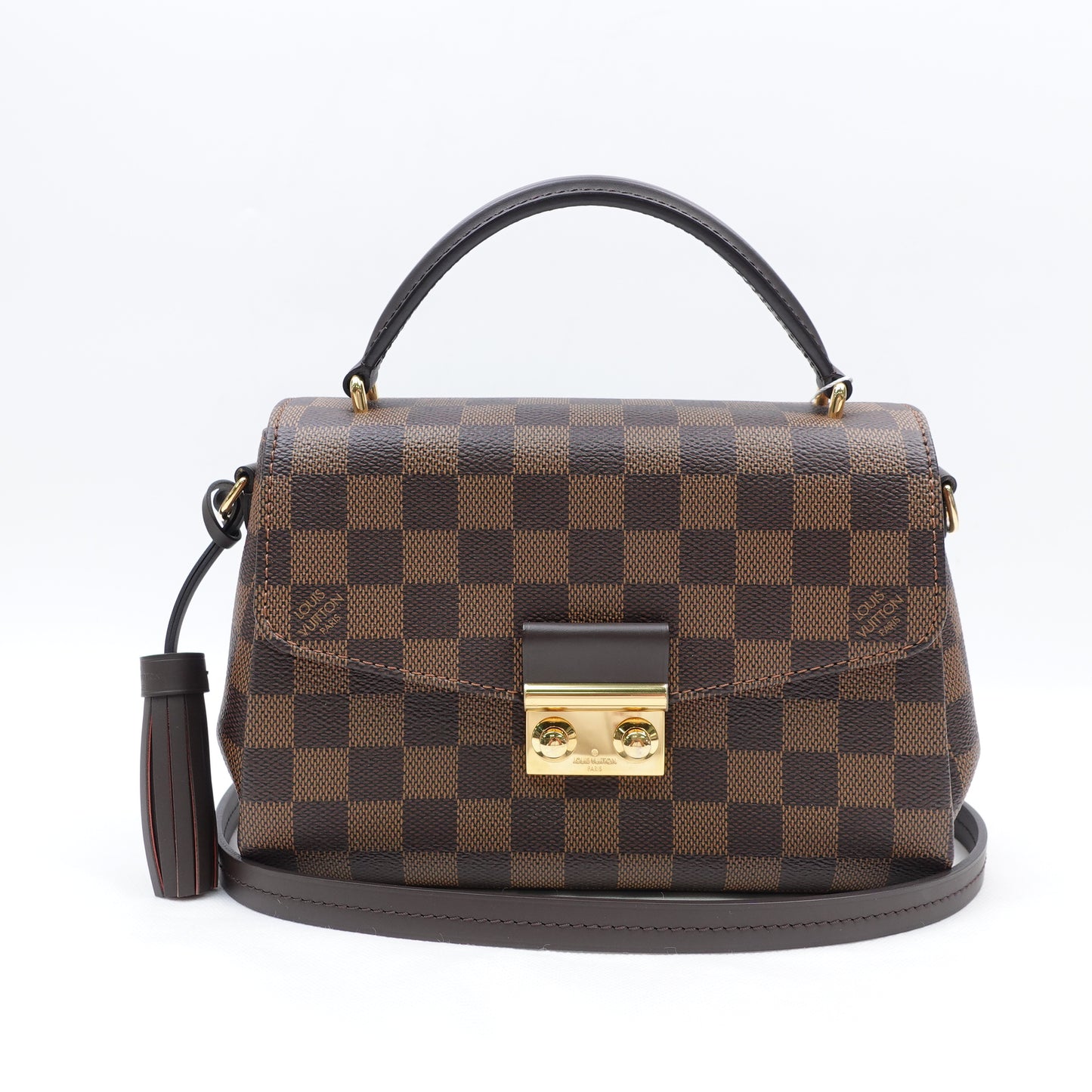 Pre-Owned Louis Vuitton Croisette Coated Canvas Shoulder Bag