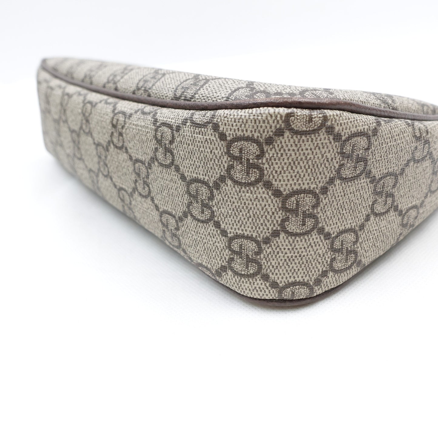 Pre-owned Gucci Ophidia Monogram&Strawberry Coated Canvas Shoulder Bag