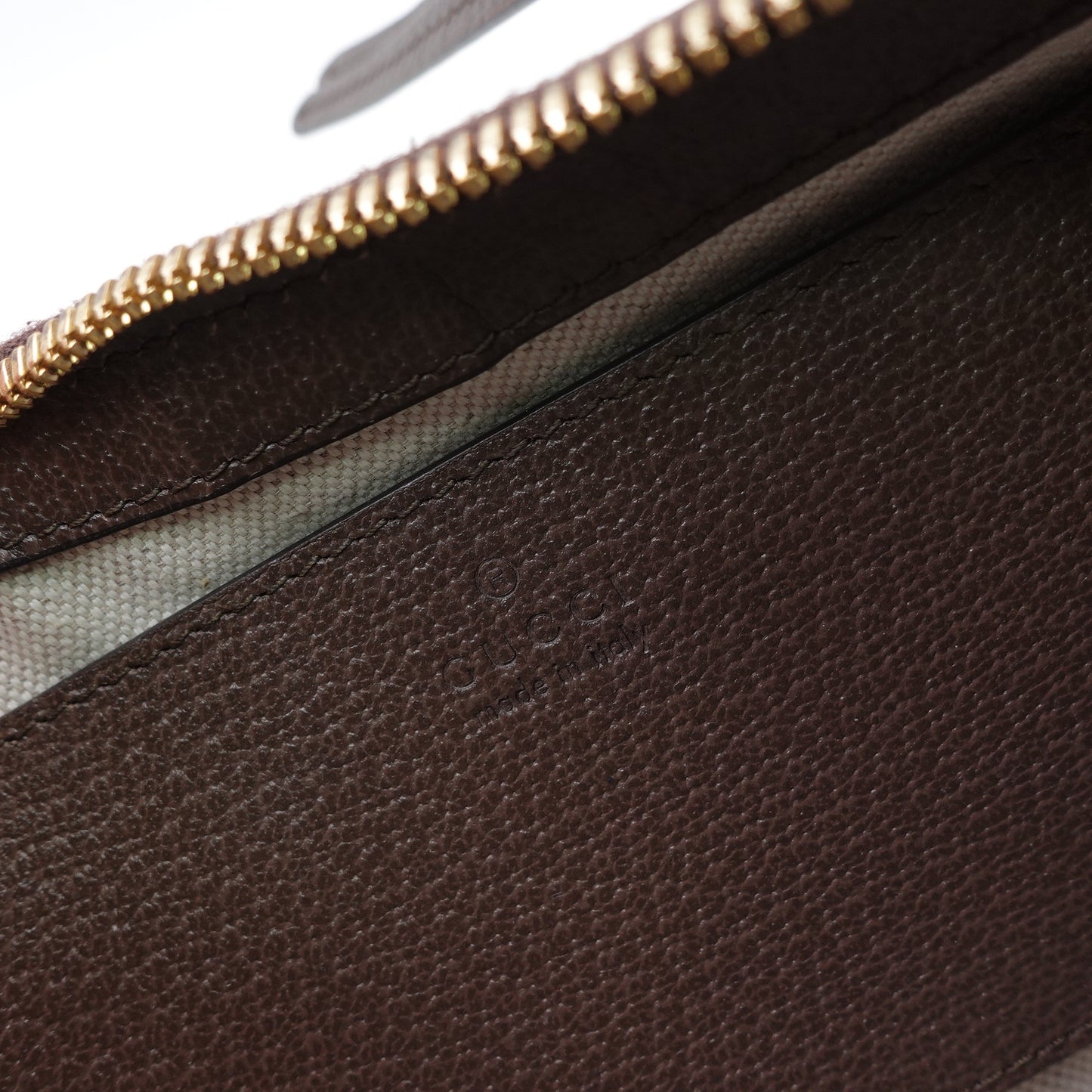 Pre-owned Gucci Ophidia Monogram&Strawberry Coated Canvas Shoulder Bag