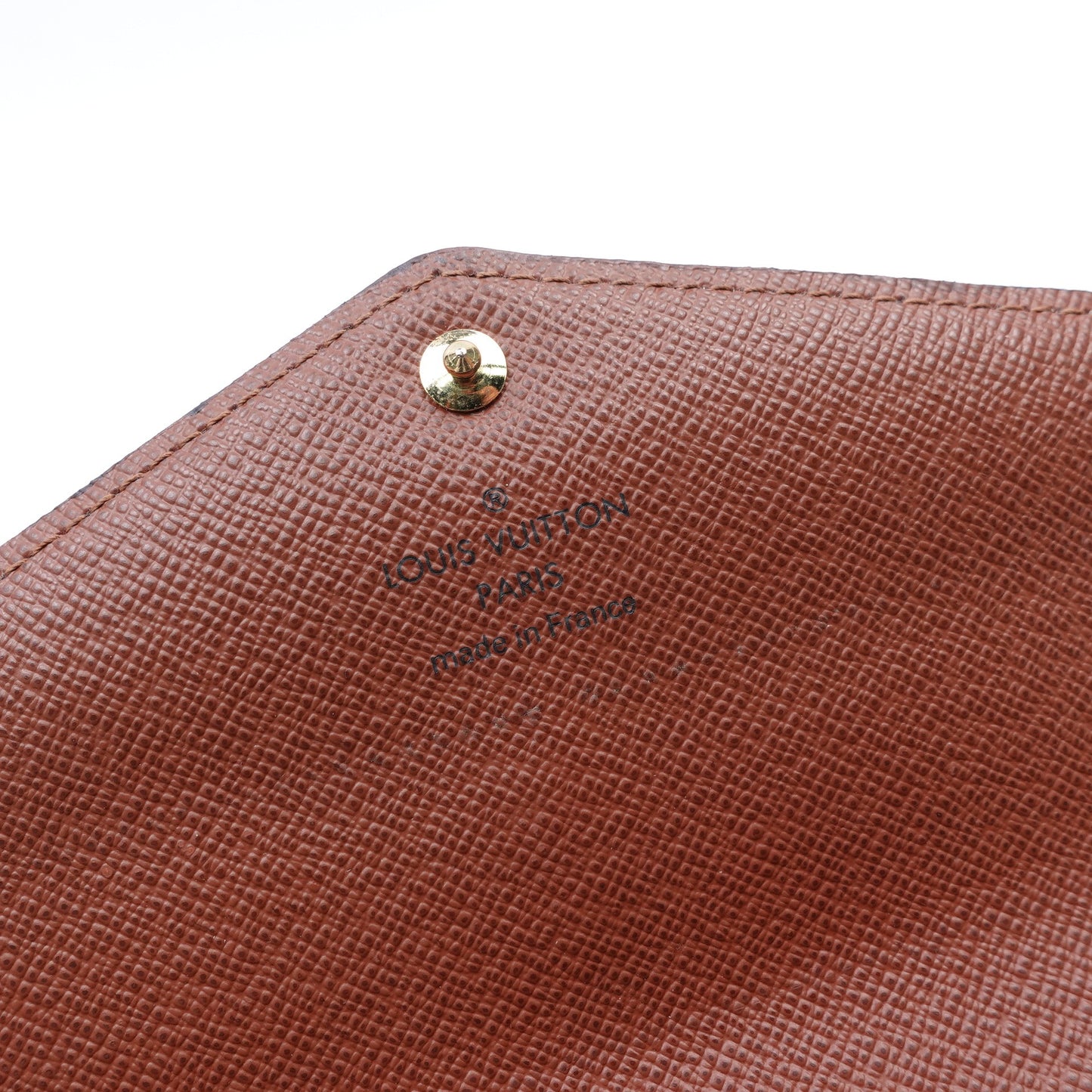 Pre-owned Louis Vuitton Sarah Monogram Coated Canvas Long Wallet