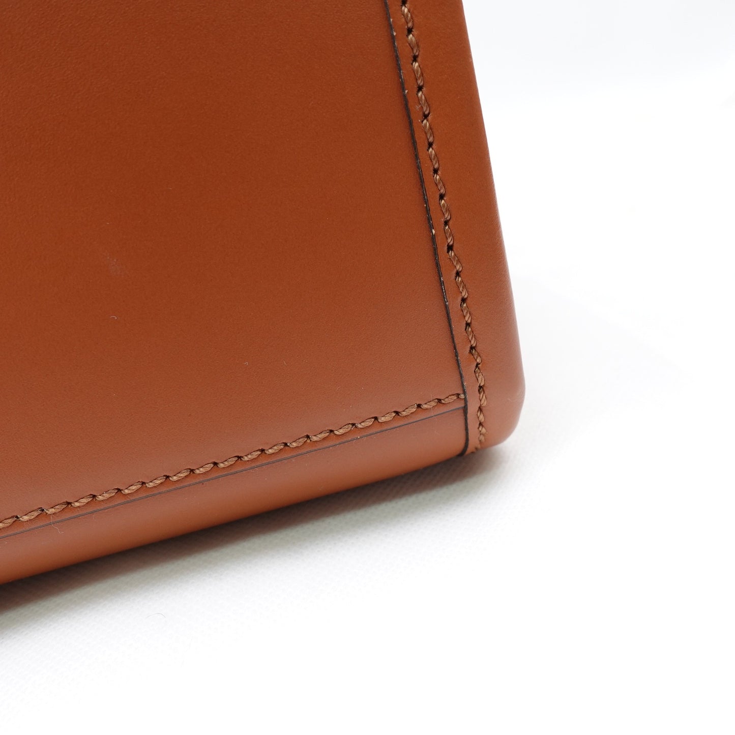 Pre-owned Fendi Sunshine Medium Brown Calfskin Tote Bag