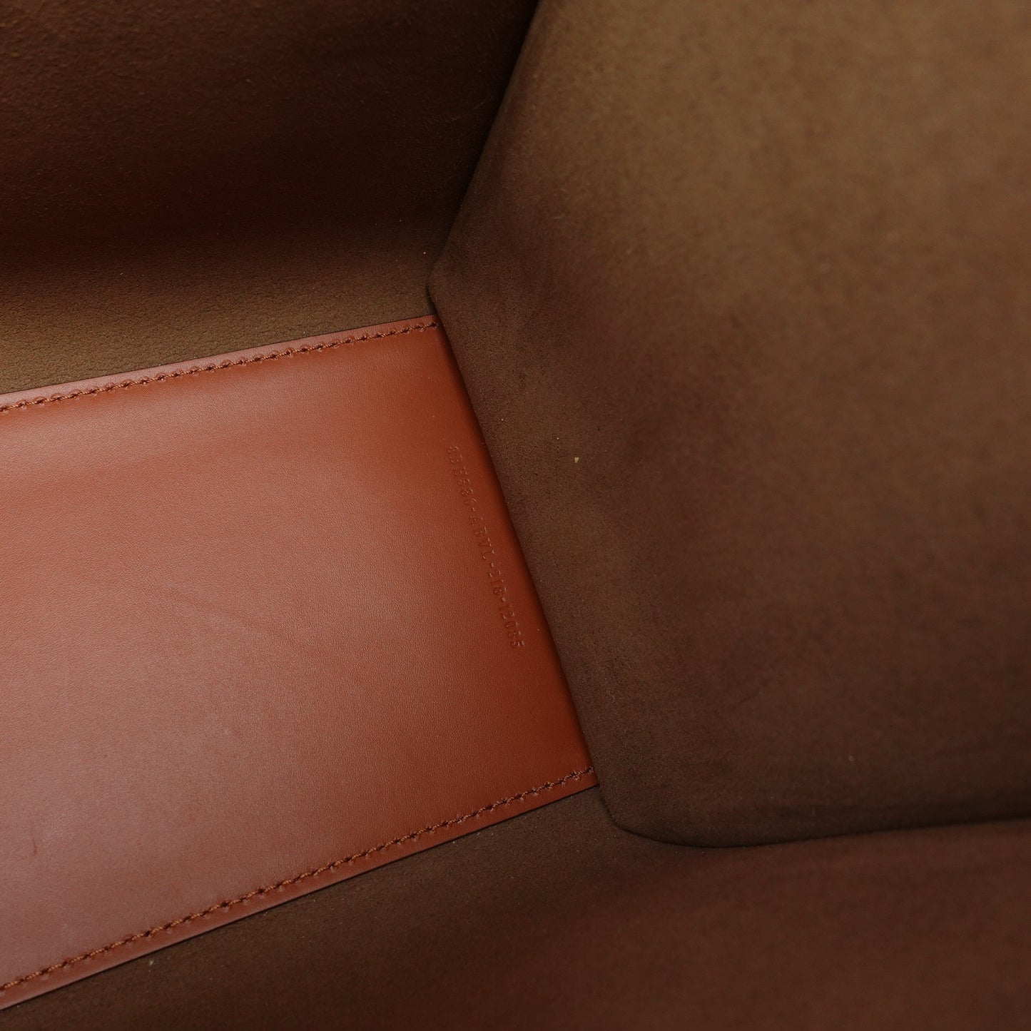 Pre-owned Fendi Sunshine Medium Brown Calfskin Tote Bag