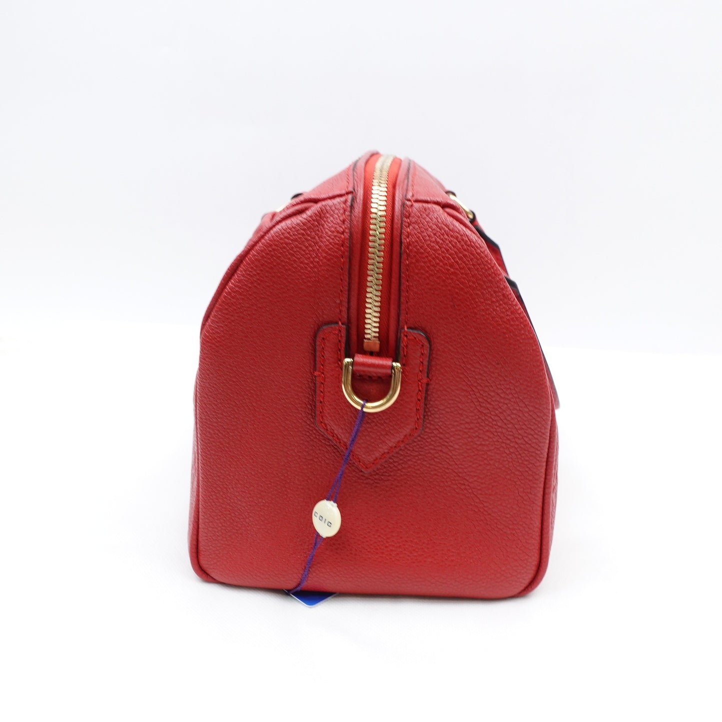 Pre-owned Louis Vuitton Speedy 25 Red Calfskin Shoulder Bag