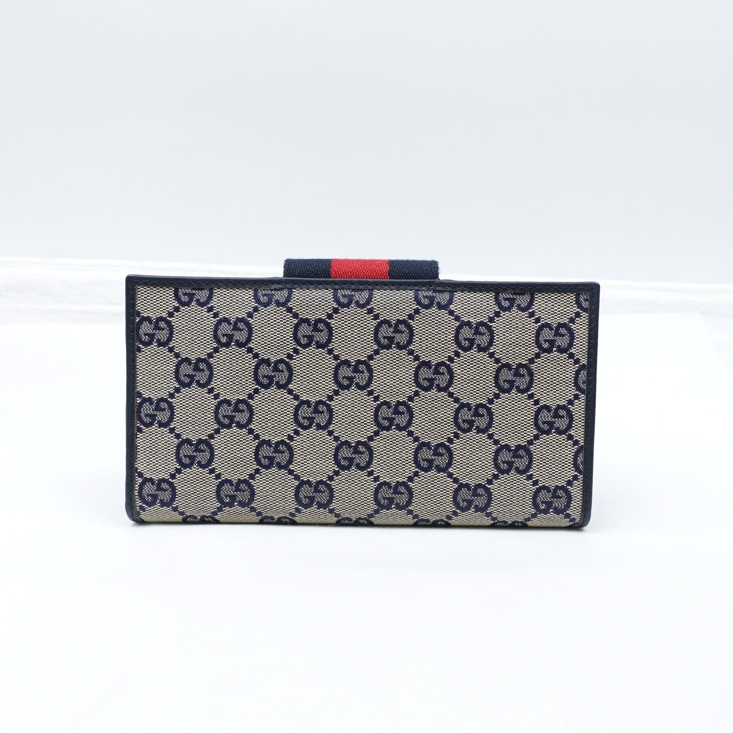 Pre-owned GUCCI Canvas Small Leather Goods Monogram Wallet T10259663