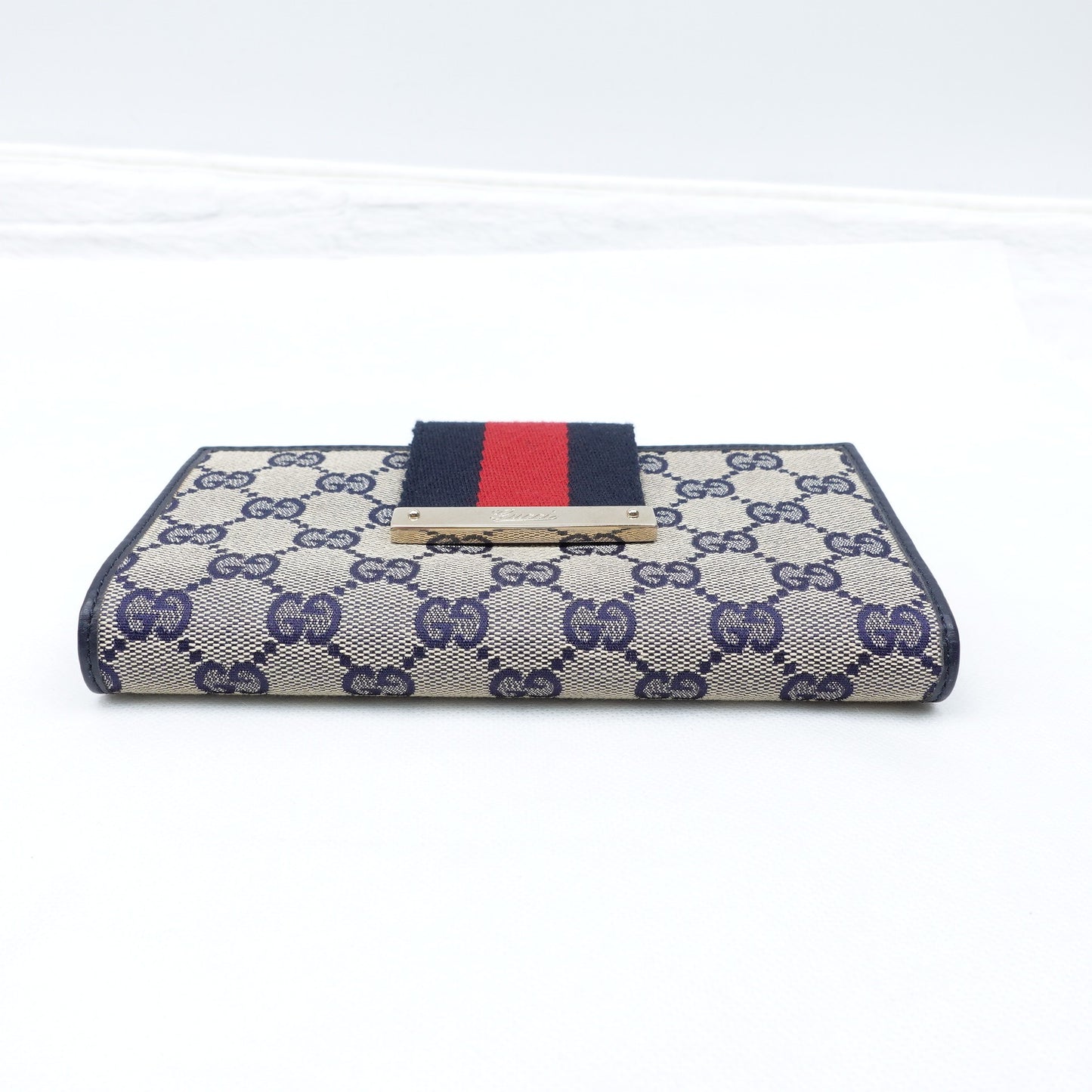 Pre-owned GUCCI Canvas Small Leather Goods Monogram Wallet T10259663