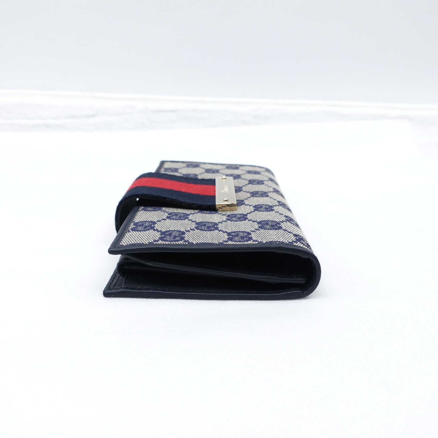 Pre-owned GUCCI Canvas Small Leather Goods Monogram Wallet T10259663