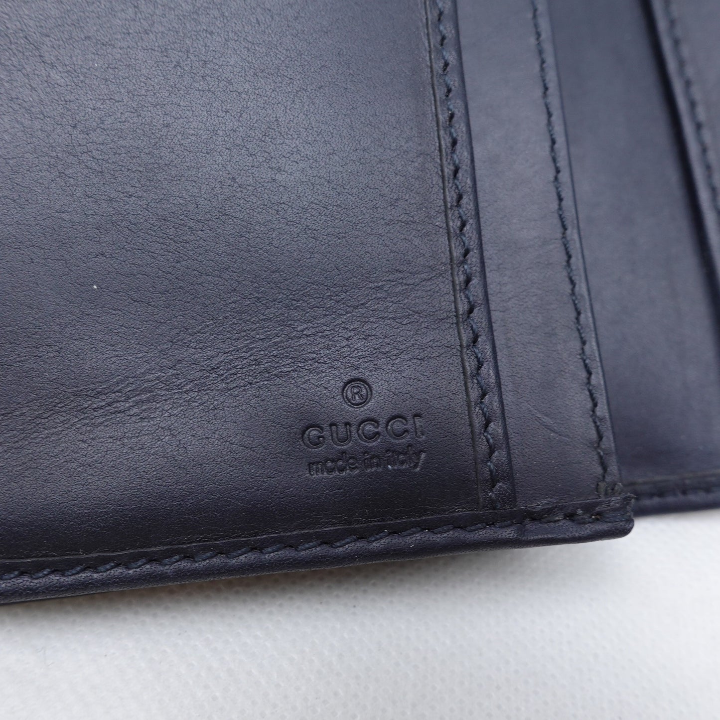 Pre-owned GUCCI Canvas Small Leather Goods Monogram Wallet T10259663