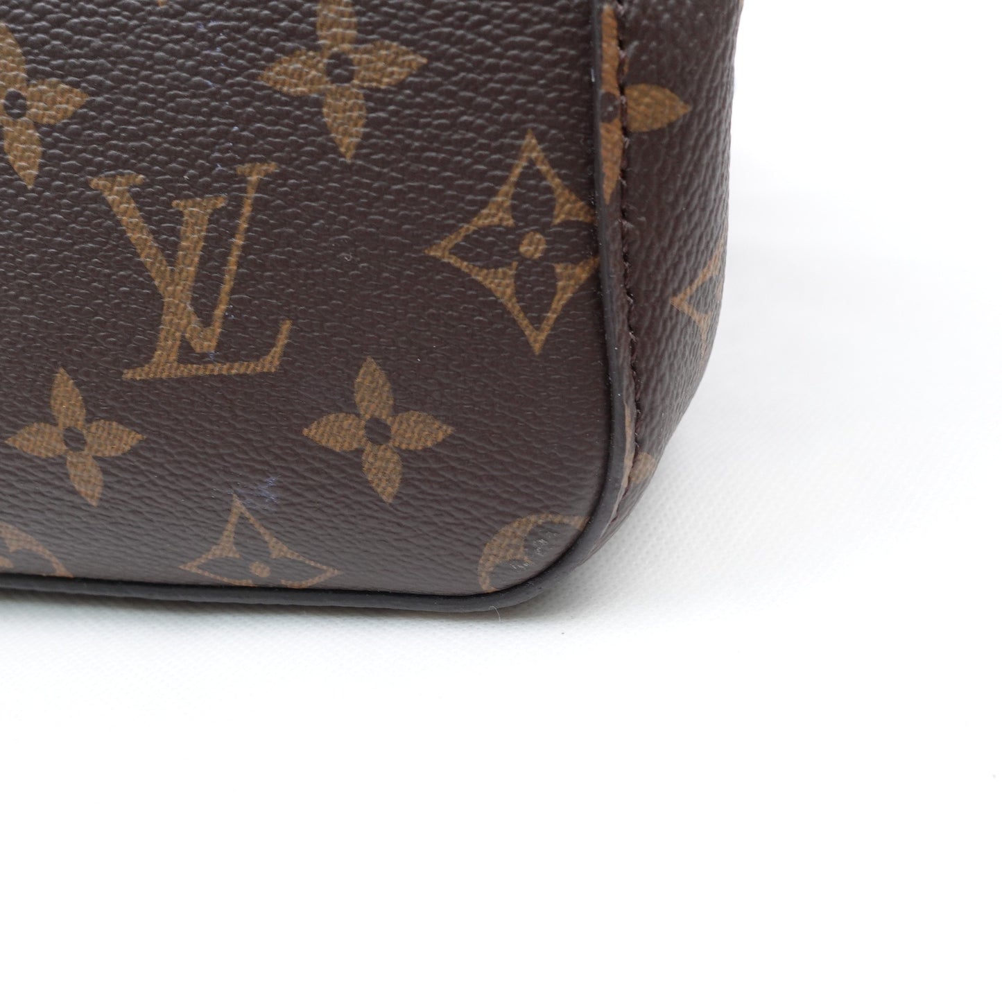 Pre-owned Louis Vuitton Neonoe Monogram&Red Coated Canvas Shoulder Bag