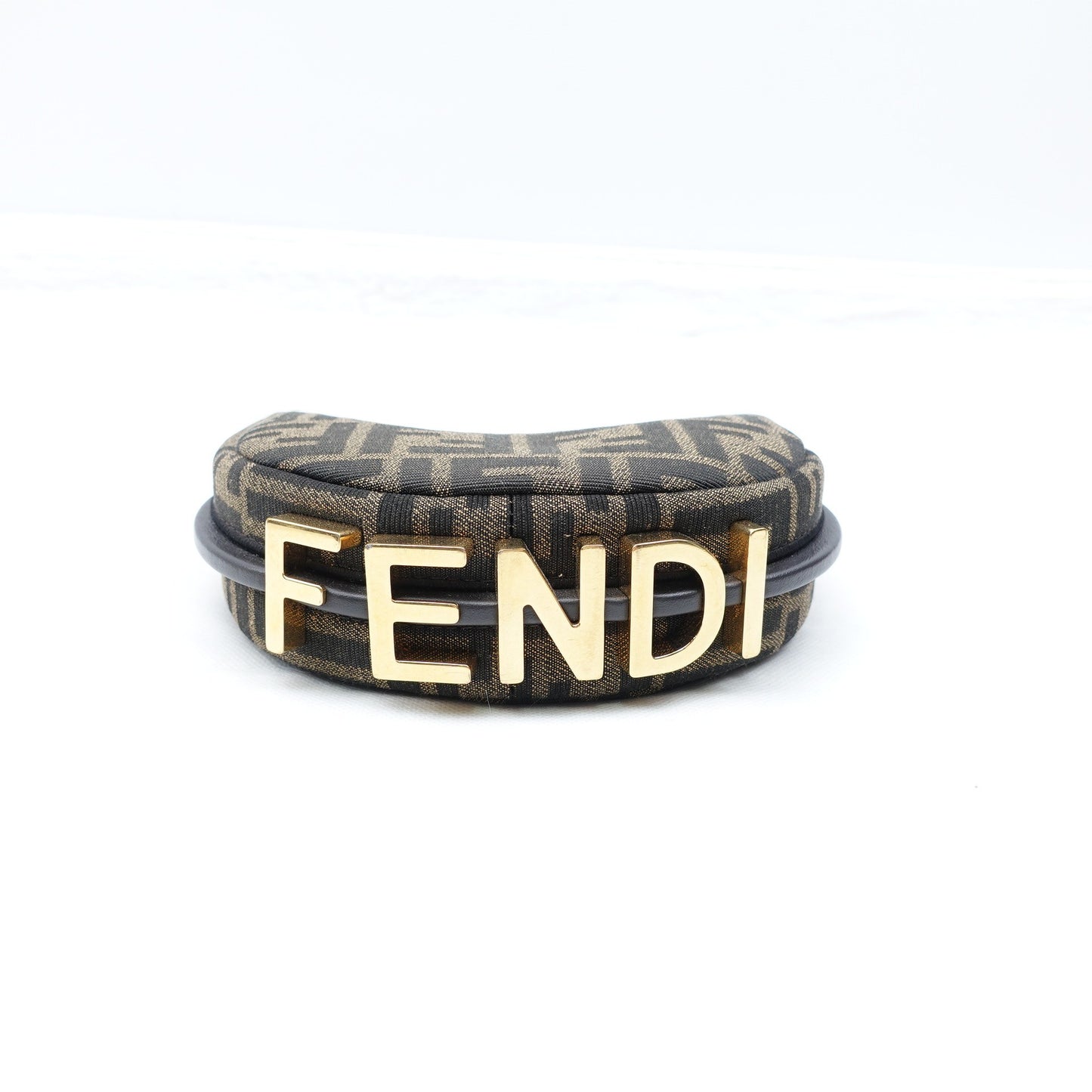 Pre-owned Fendi Graphy Mini Monogram Canvas Handbag