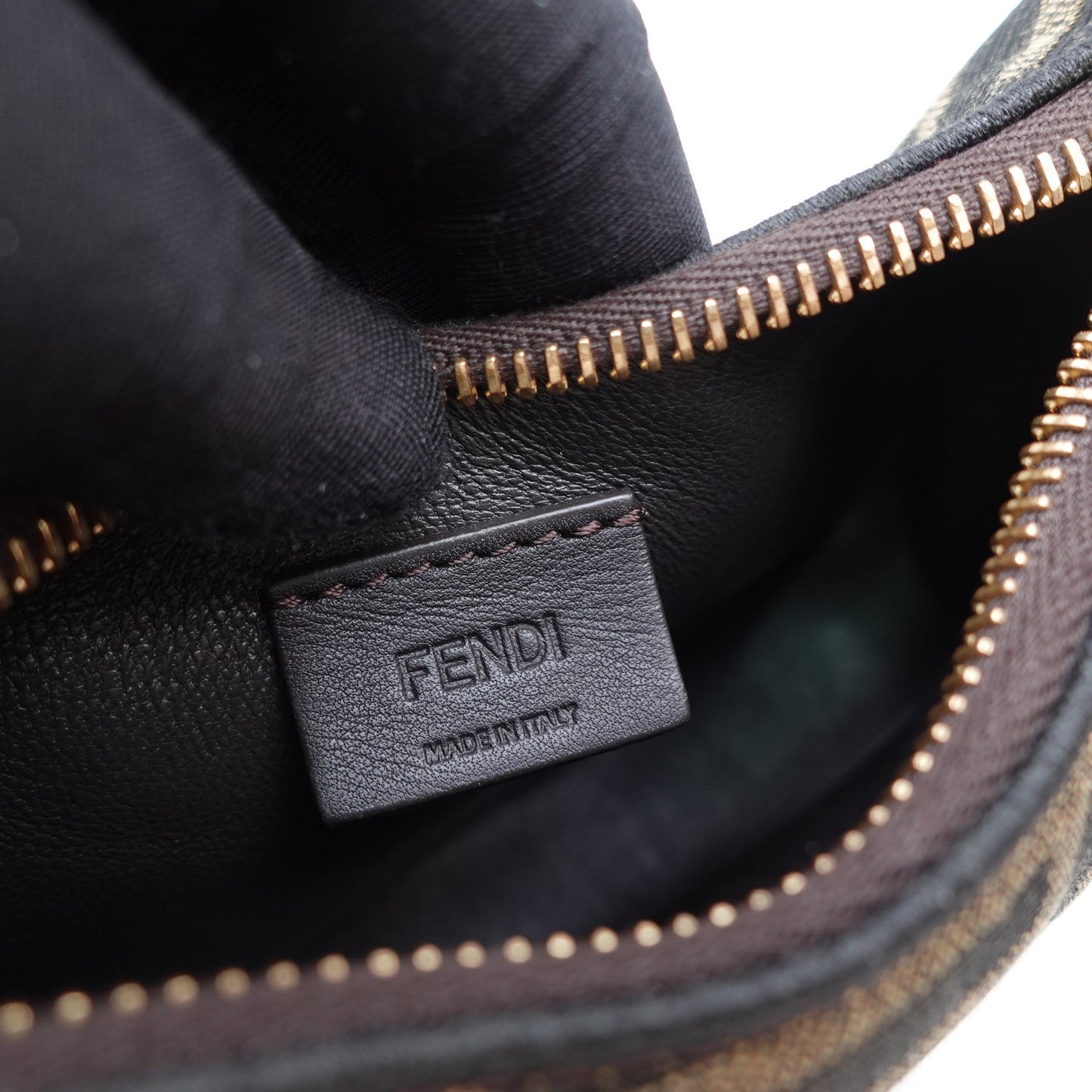 Pre-owned Fendi Graphy Mini Monogram Canvas Handbag