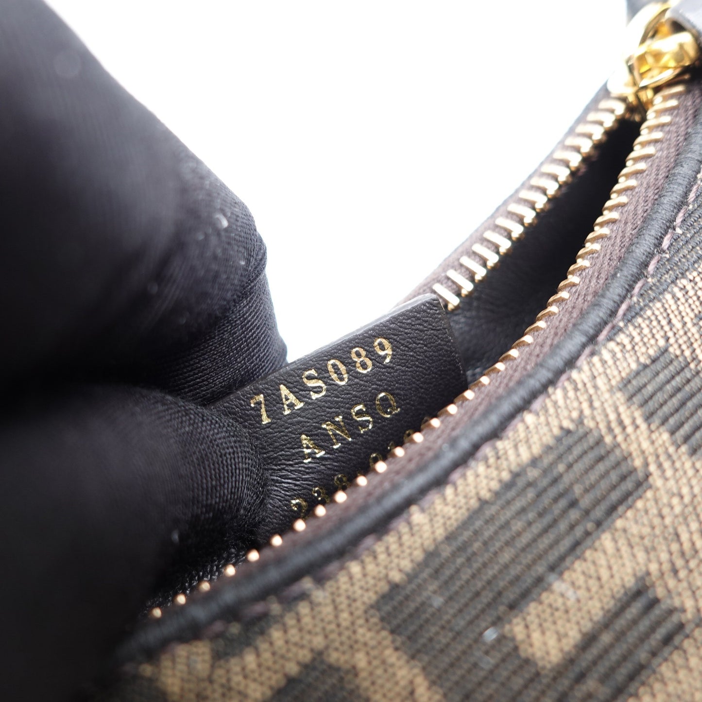 Pre-owned Fendi Graphy Mini Monogram Canvas Handbag