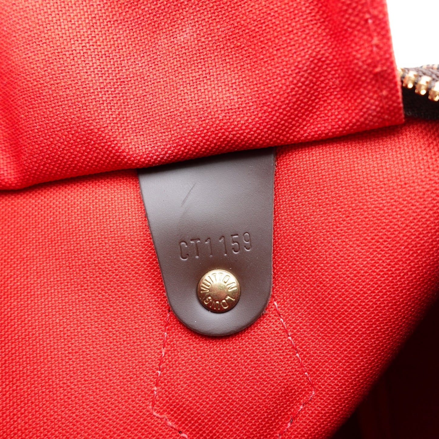 Pre-owned Louis Vuitton Speedy 25 Damier Ebene Coated Canvas Shoulder Bag