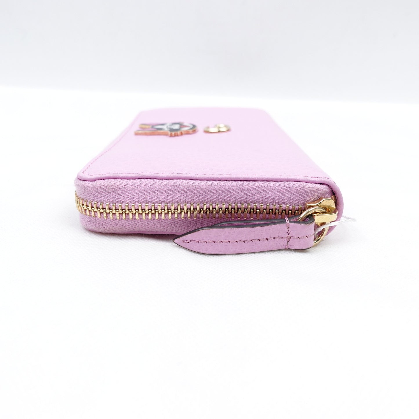 Pre-owned Gucci Purple Calfskin Long Wallet