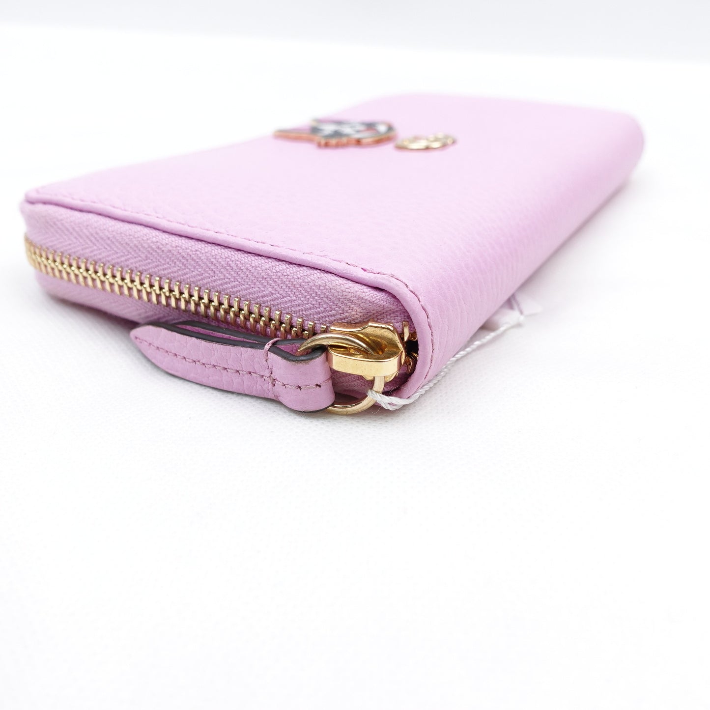 Pre-owned Gucci Purple Calfskin Long Wallet
