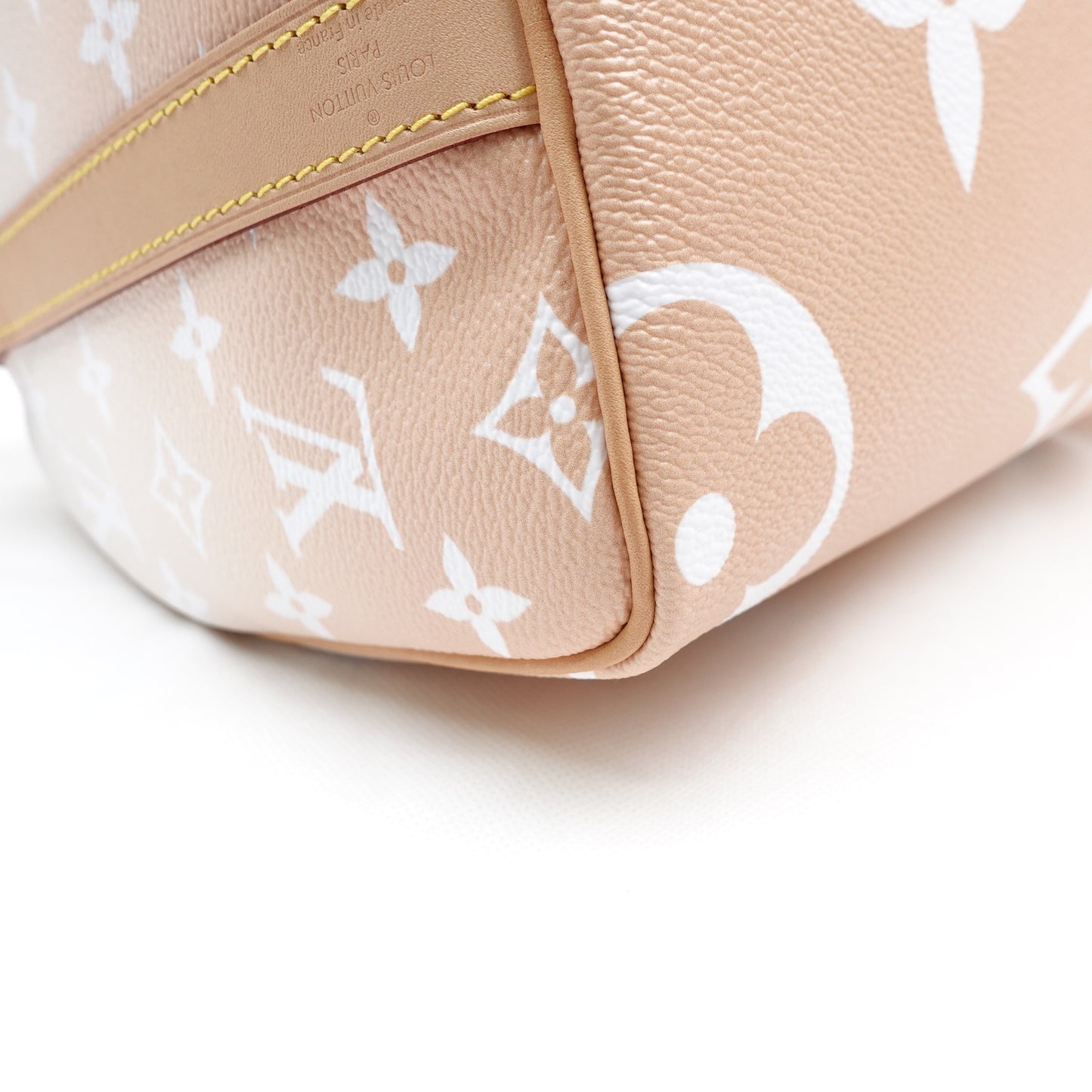 Pre-owned Louis Vuitton Speedy 25 Bandouliere By The Pool Coated Canvas Shoulder Bag