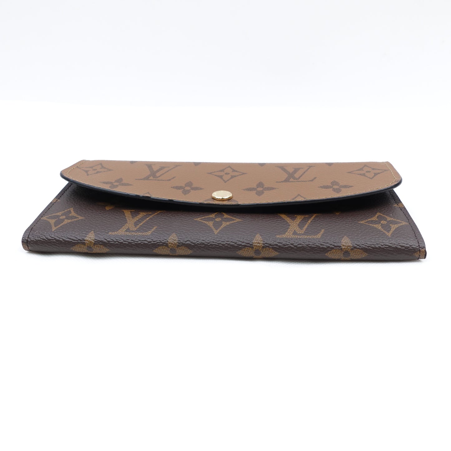 Pre-Owned Louis Vuitton Emilie Monogram Coated Canvas Long Wallet