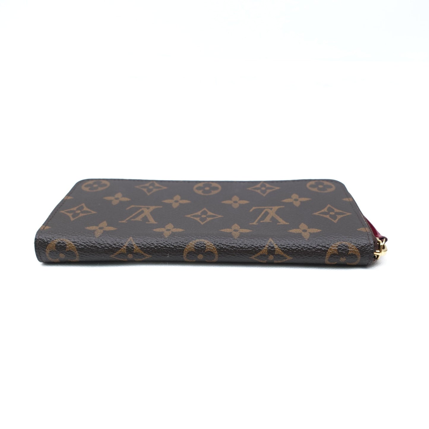 Pre-owned Louis Vuitton Clemence Monogram Coated Canvas Long Wallet