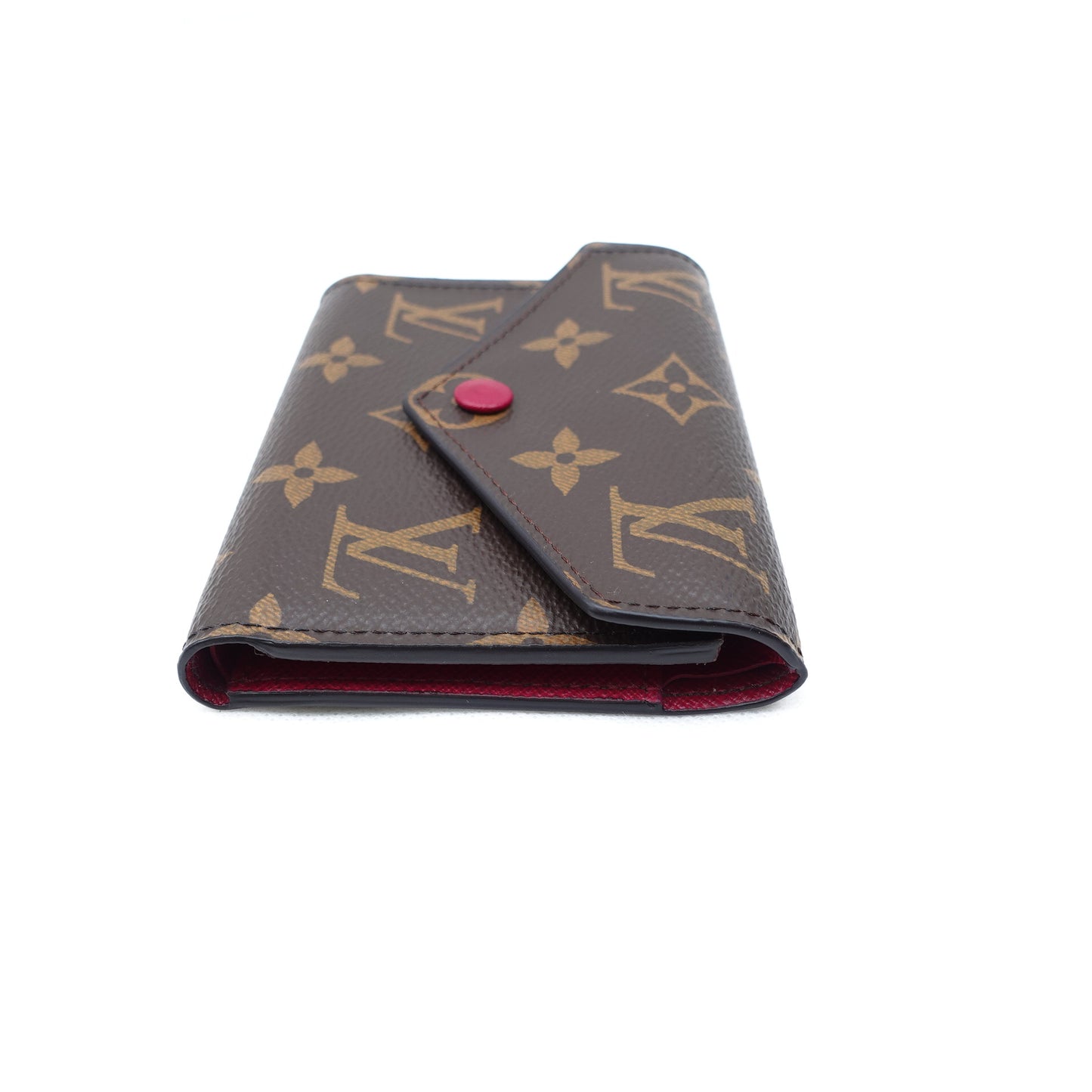 Pre-owned Louis Vuitton Victorine Monogram Coated Canvas Wallet