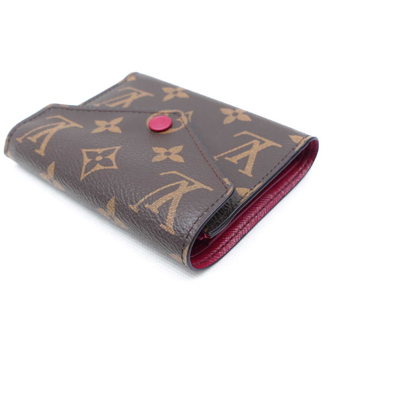 Pre-owned Louis Vuitton Victorine Monogram Coated Canvas Wallet