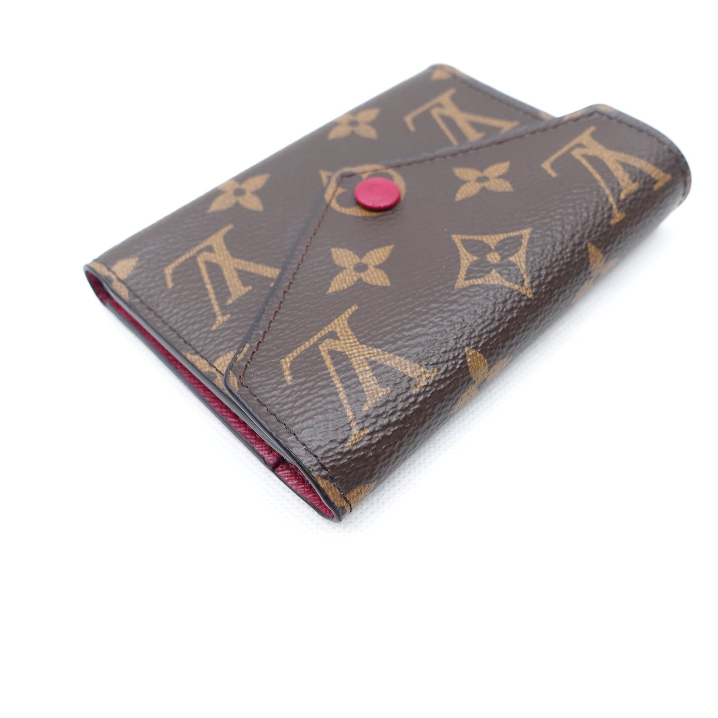 Pre-owned Louis Vuitton Victorine Monogram Coated Canvas Wallet