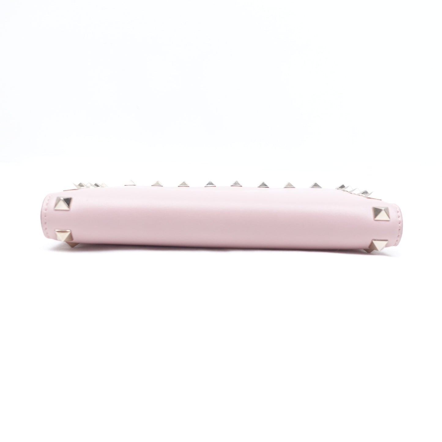 Pre-owned Valentino Pink Calfskin Wallet