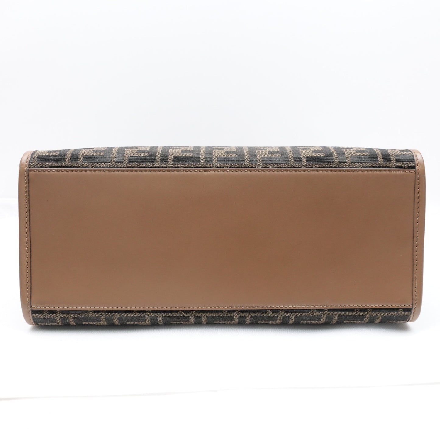 Pre-owned Fendi Sunshine Medium Monogram Canvas Tote Bag