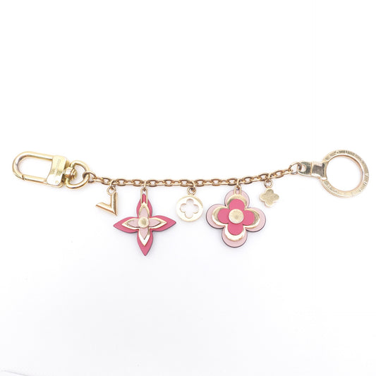 Pre-owned Louis Vuitton Pink Metal Bag Charm