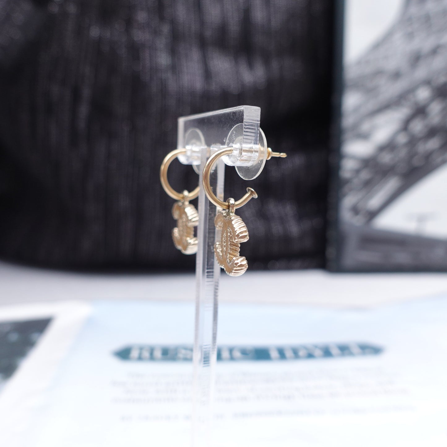 Pre-Owned Chanel Pearl CC-Tone Drop Earrings